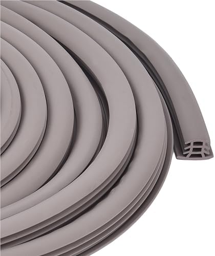 Flexible EPDM Rubber Strip (25 ft Long x 3/4 inch Wide) - Concrete Crack Repair & Replacement, Weather & Aging Resistant Expansion Joint Filler for Driveways, Sidewalks