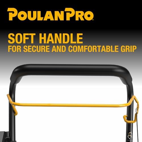 Poulan Pro Snow Blower Gas Powered, Single Stage 18 Inch Gas Snow Thrower