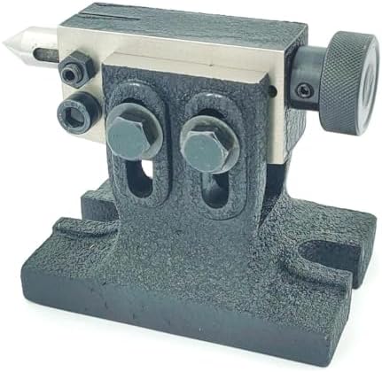 Buyohlic Heavy Duty Adjustable Tailstocks for Regular & Tilting Model of Rotary Tables (Hardened & Precisely Ground Points) (Tailstock for HV4/5/6 Rotary Table)