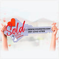 SPEEDYORDERS Real Estate Key Shaped Prop Outdoor Wood Sold Sign Photobooth Prop Real Estate Key Prop Closing Gifts for New Homeowners Social Media Photo Props for Realtors and Home Owners Size L