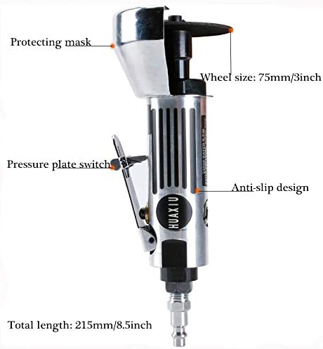 3inch Air Cut Off Tool Include 6Pcs 3 inch Cut Off Wheel,Free Speed 20000RPM