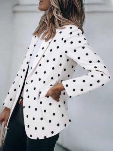 Cicy Bell Womens Casual Blazers Long Sleeve Work Office Suit Jackets Blazer