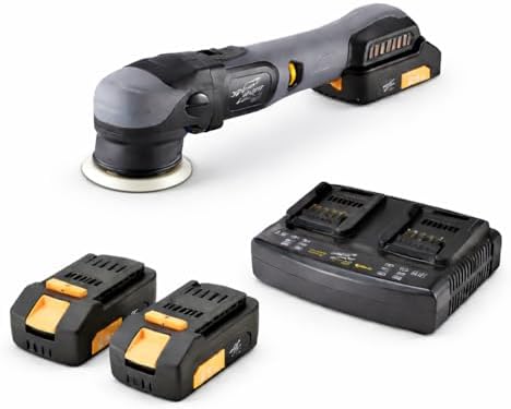 Cordless Polisher Kits | DA Orbital Rotary & Mini Systems | Style Selects Model | 18V & 10.8V Options | Backing Plates 30mm-148mm | Orbit 9mm-21mm Range (EB350-3/12 KIT, DA Orbital)