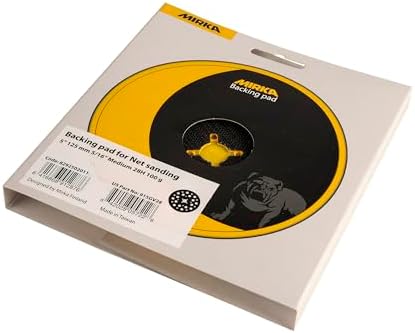 Mirka Backup Pad 5 Inch Hook and Loop 28 Holes Medium 915GV28