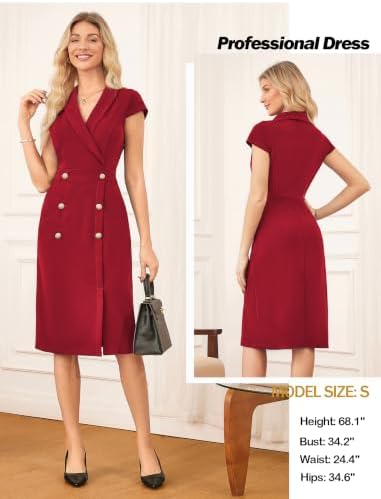 GRACE KARIN Women's Work Bodycon Dresses Business Casual Formal Outfit