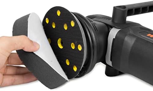 WEN Dual Action Polisher, 5-Inch Professional Grade, 8-Amp with Paddle Switch, 15mm Throw and LED Display (AA6158)