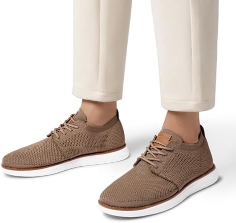 Bruno Marc Men's KnitFlex Breeze Casual Dress Sneakers
