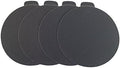 Starcke 5 inch Sanding Discs Round Sand Paper Discs 400 Grit, 100 Pack Black Silicon Carbide Sanding Disc, Adhesive PSA Tab Orbital Sander Pads for Wood, Glass, Metal, Concrete & Composites, Wet & Dry
