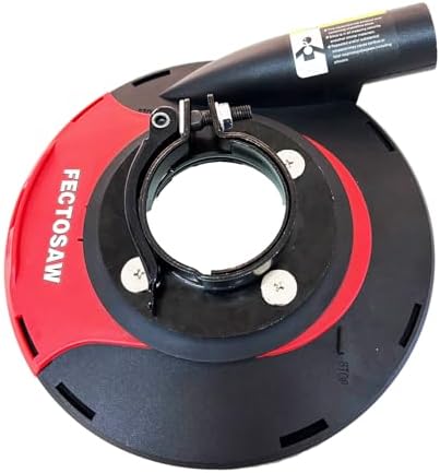 Dust Shroud for Angle Grinder with Diamond Grinding Cup Wheel, 4.5–5 Inch & 7 Inch, Universal Concrete Surface Grinding Tool for Marble and Granite (7-inch Dust Shroud + Grinding Wheel)