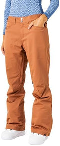 Roxy Women's Nadia Ski Pant – 10K Waterproof, Insulated, PFAS-Free, Adjustable Waist & Snow Gaiters