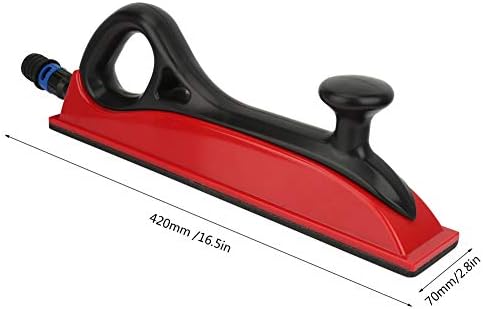 Dustless Hand Sanding Block High Grip Grinding & Polishing Block with Vacuum Attachment