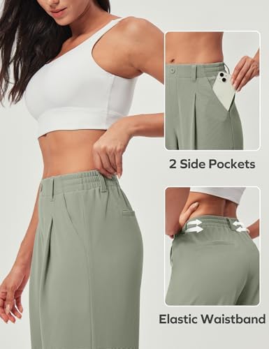 Ewedoos Wide Leg Dress Work Pants for Women Business Casual Office Outfits