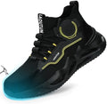 LAoutun Steel Toe Shoes for Men Work Shoes Safety Sneakers Lightweight