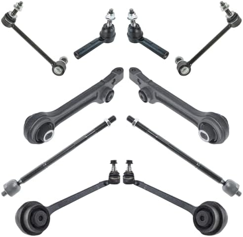 TRQ Front Steering & Suspension Kit Control Arm Control Arm with Ball Joint