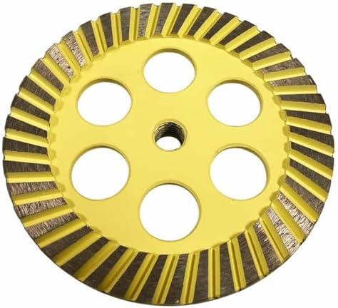 6" Grinding Wheels for Concrete, Granite, and Marble, #60/80 Grit