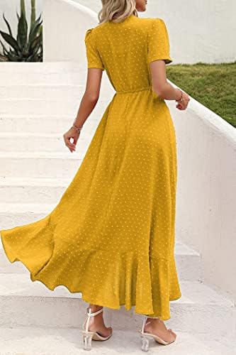 PRETTYGARDEN Women's Boho Floral Summer Maxi Dresses