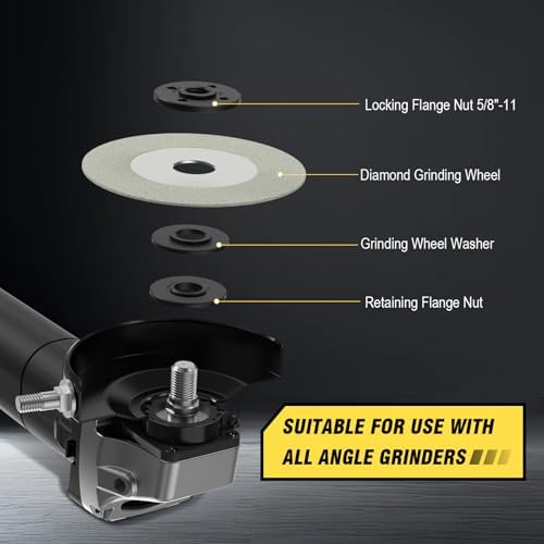 3mirrors 0°-90° Adjustable Tungsten Electrode Sharpener for 4.5" Grinder