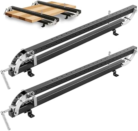 24 inch Panel Clamps 2Pack, 4-Way Pressure Steel Parallel Clamp