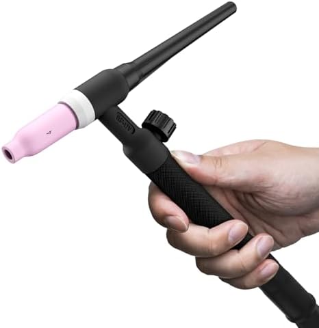 YESWELDER TIG Torch, TIG Welding Torch WP-17V 13 ft 150A 35-50mm² Air