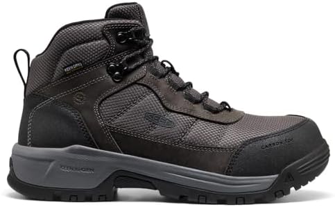 KEEN Utility Men's Skokie Hiker Style Mid Height Composite Toe 90 Degree Waterproof Work Boots
