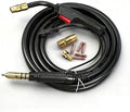 15ft 150A Mig Welding Gun Replacement M10 M15 M100 M150 Fits Miller Millermatic 90,120,130,130XP,135,140,141,150,175,180s,185, DVIs,211 MIG Welder