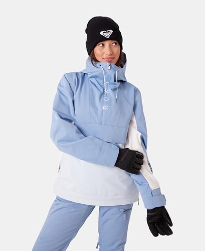 Roxy Women's Shelter Snowboard Jacket – 10k Waterproof Insulated Ski Jacket, Pfas-free, Hydrosmart Collar