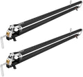 SpeTool 36 inch Panel Clamp 2 Pack, 4-Way Pressure Steel Parallel Clamp for Board Cabinet, Tabletops, Woodwork, Adjustable Parallelogram Couplers, Cutting Board Clamps for Precision Projects