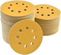 5-Inch 8-Hole Hook and Loop Sanding Discs 320-Grit, 200-Pack