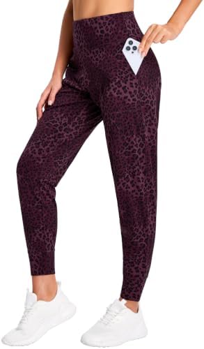 THE GYM PEOPLE Women's Workout Joggers Pants Lightweight Lounge Leggings
