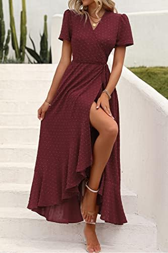 PRETTYGARDEN Women's Boho Floral Summer Maxi Dresses