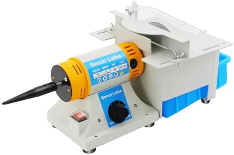 Precision Electric Multi-Function Table SAW - 10-in-1 Industrial Workbench for DIY Engraving, Polishing, Milling & Drilling Compact Versatile, Great Gift Men, White, 7.87*5.91*5.91inch