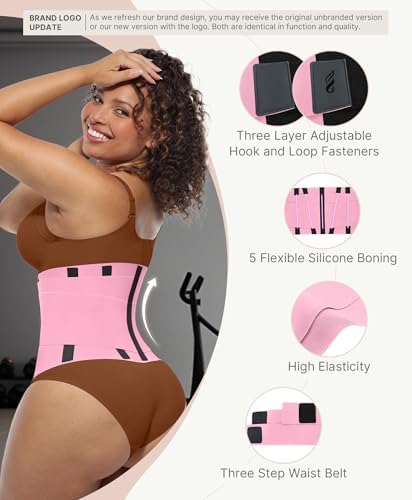 FeelinGirl Waist Trainer for Women Corset Tummy Control Faja Body Shaper