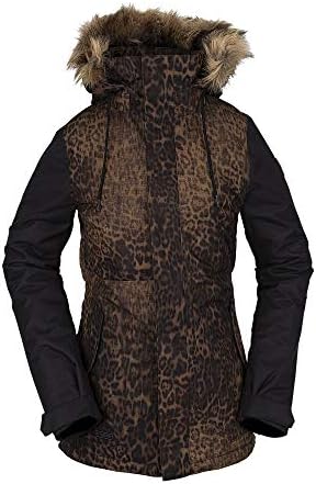 Volcom Women's Fawn Insulated Snowboard Ski Winter Hooded Jacket