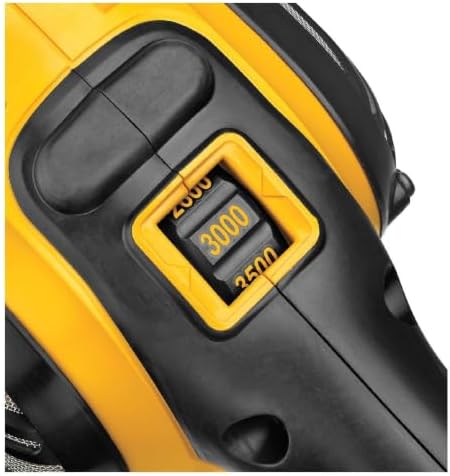 DEWALT DWP849XR 120V 12 Amp Variable Speed 7 in. to 9 in. Corded Polisher with Soft Start (Renewed)