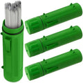 Zonon 4 Pcs Welding Rod Storage Tube 14 Inch Tig Rod Holder, Green