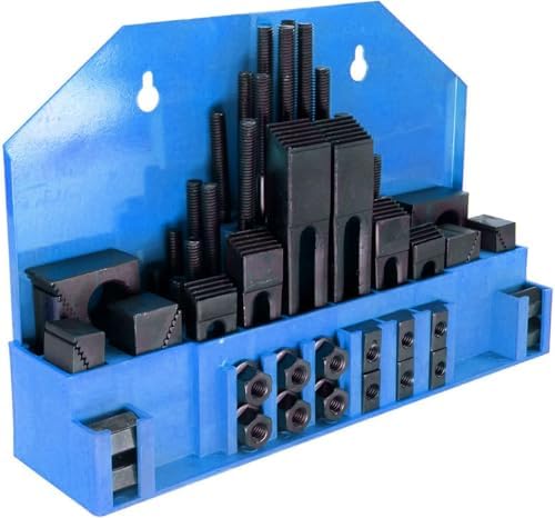 HFS (R) 58pc 11/16" Slot, 5/8"-11 Stud Hold Down Clamp Set Kit Bridgeport Mill