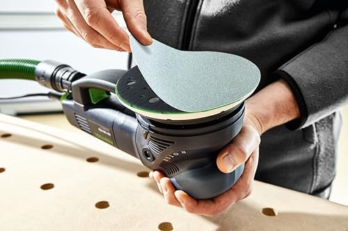 Festool Granat Net 5-Inch (125mm) Diameter Abrasive Sanding Discs, 50-Pack (P400 Grit, Granat Net, 5-Inch (125mm))