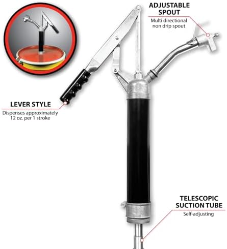 Performance Tool W54267 Lever-Action Barrel Pump
