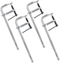 JMIATRY 4PCS F Clamps 12 Inches, Welding Bar Clamps, F-clamps for Welding