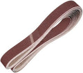 HARFINGTON 2 x 72 Inch Sanding Belts, 20 Pcs 60 Grits Aluminum Oxide