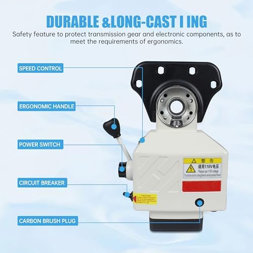 RATTMMOTOR JN400S 220V Milling Table Power Feed (X Axis)