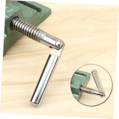 4 Inch Drill Press Vise Bench Clamp for Woodworking and Milling, Cast Iron Table Vise with Flat Jaw Opening, Small Workholding Device for Drilling Machines Random Color