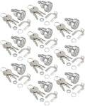 L-1172C National Mailbox Lock with 3 Keys, 10-Pack | Compatible with National USPS-L-1172C C9100 CompX NDCBU CBU Cluster Mailboxes, Clockwise