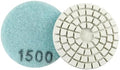 Diamond Polishing Pad, 2 inch 50 mm 1500 Grit Sanding Discs for Grinder & Polisher, Hook and Loop Backing Pad for Grinding Buffing Granite Marble Concrete Stone (1 Piece)