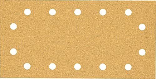 Bosch Professional 50x Expert C470 Sandpaper (for Hardwood, Paint on Wood, 115x230 mm, Grit 60, Accessories Orbital Sander)