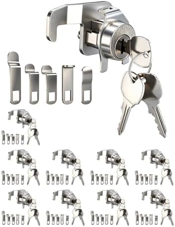 Premium L-1172C Mailbox Lock Replacement, High Security Zinc Alloy Mailbox Lock with Keys, Easy Installation & Wide Compatibility