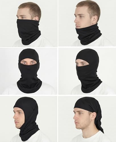 BOCOMAL FR Balaclava with Face Mask Flame Resistant 5.5oz Lightweight 100%C