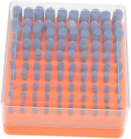 SOLUSTRE 200pcs Grinding Zirconium Mounted Points for Rotary Tool Accessories Versatile Grinding Bits for More Abrasive Stones for Various Tasks