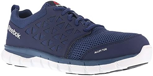 Reebok Men's Rb4041 Sublite Cushion Safety Toe Athletic Work Shoe Black