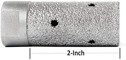 Z-LION Diamond Drum Wheel 1-Inch for Granite Marble Quartz Stone Sink Hole Edge